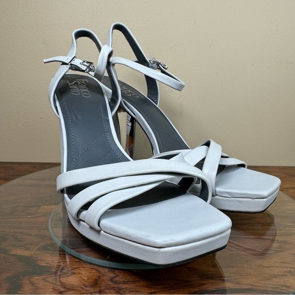 Franco Sarto Damalis Platform Sandal - Stone - size 9 - Picture 4 of 12